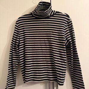 Cotton sweater, size L, short, stripped, Prima Cotton